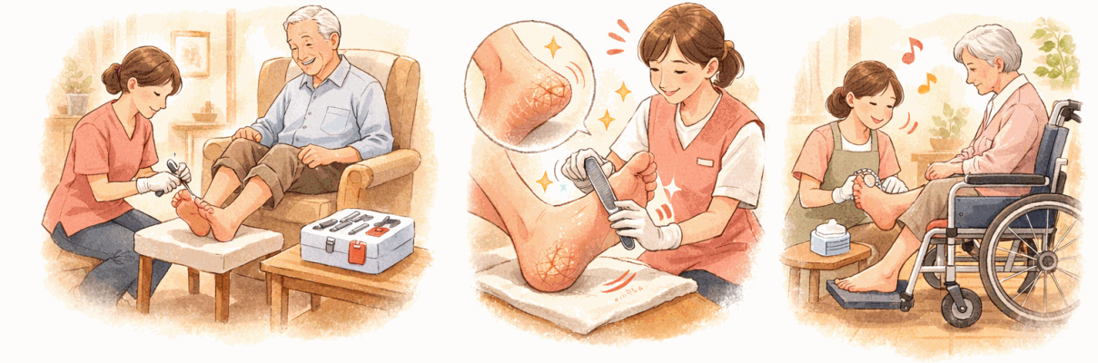 京都の訪問爪切りサービス